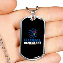 GLOBAL RENEGADES - STAINLESS DOG TAG